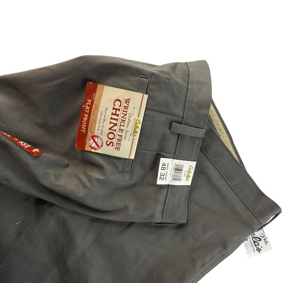 L.L. Bean Mens Classic Fit Black Chino Pants 100% Wool Size 34W Office Career - Picture 6 of 14